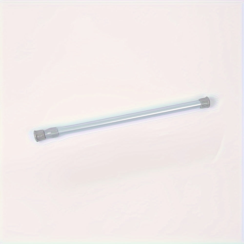 Telescopic Curtain Rod Adjustable Length 18cm for Wardrobe Kitchen Balcony