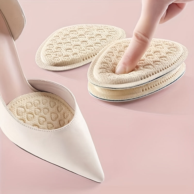 Women's Sponge Material Heel Cushions Non-Slip Protective Pads in 3 Colors