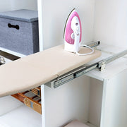 Foldable Ironing Board for Wardrobe and Bedroom, Portable and Easy to Mount