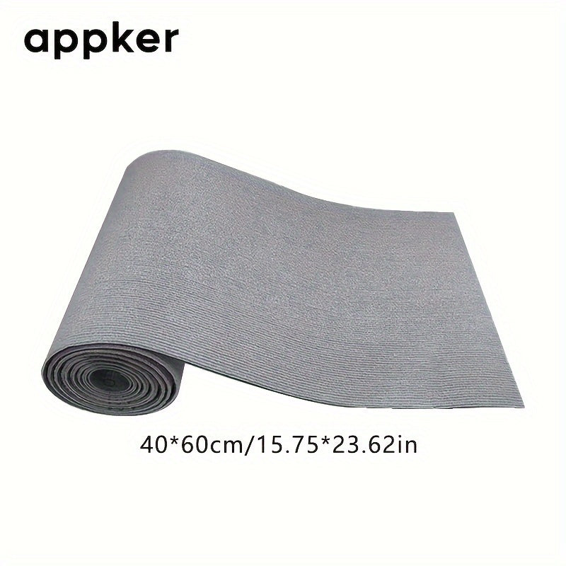 Self-Adhesive Cat Scratching Mat with Dual-Texture Polyester Sofa Protector