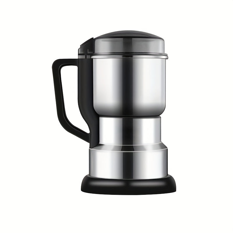 Electric Stainless Steel Coffee Grinder for Beans, Spices, Nuts, 10 Sec