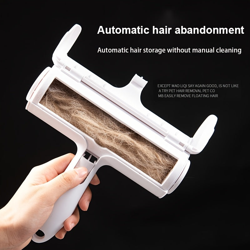 Pet Hair Remover Reusable Lint Roller for Cats and Dogs Portable Multi-Surface Fur Removal Tool