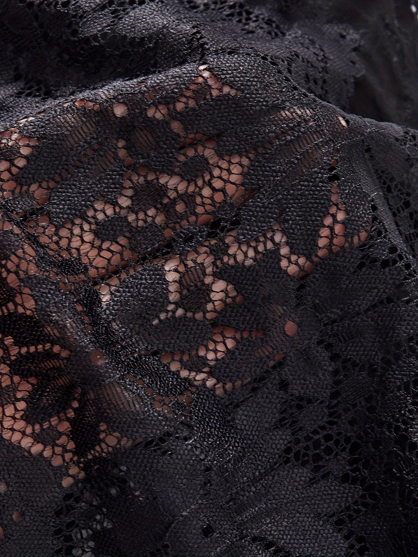 Women’s Lace Panties Set with Sunflower Suspenders and Back Design