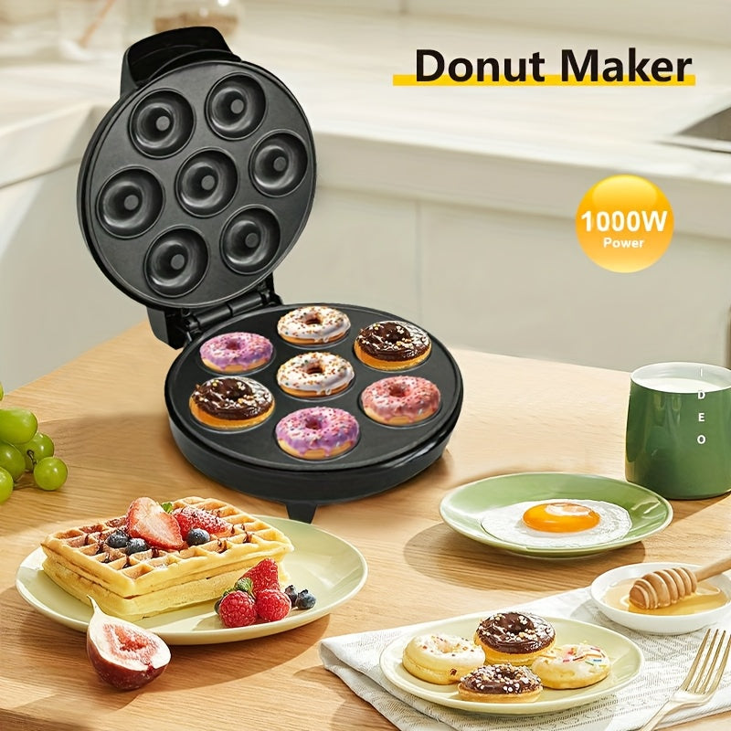 Uyda tayyorlangan pirojnoe uchun Elektr Donut tayyorlagich, yopishmaydigan ikki tomonlama isitish panasi