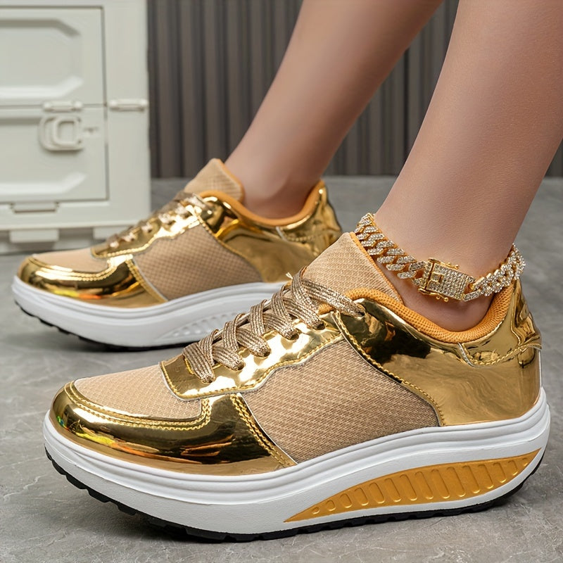 Women’s Fashion Sneakers with Thick Platform Sole All-Season Casual and Sport Shoes