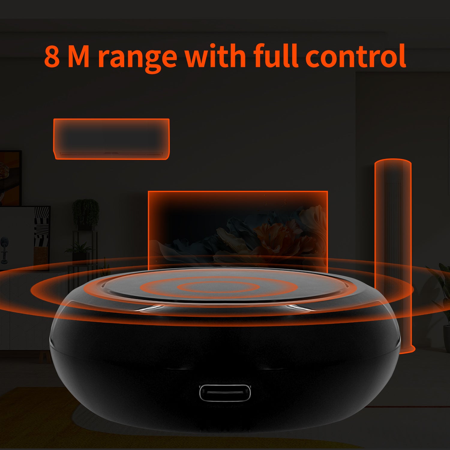 WiFi Smart Home Remote Control Hub with IR Controller Compatible with Alexa Tuya App and Smart Life