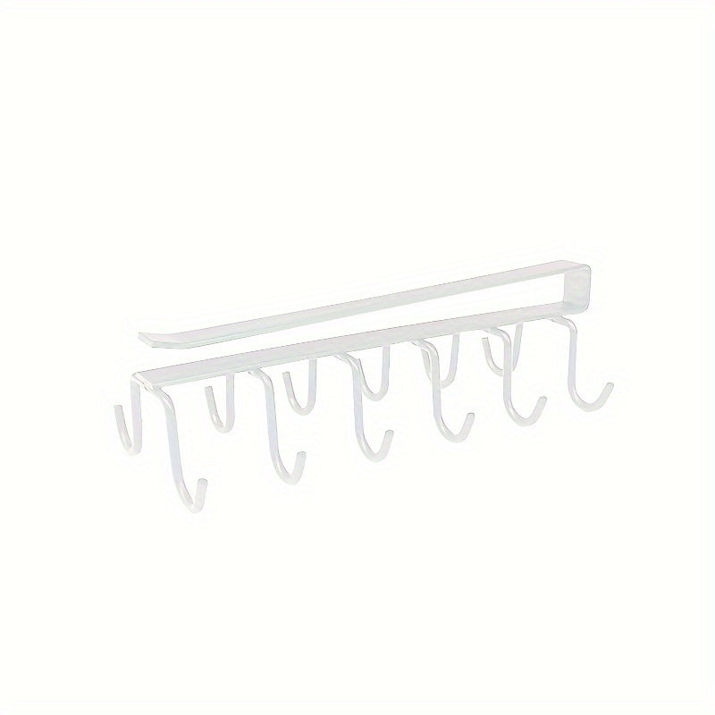 Ushbu qulay Space-Saving Under Cabinet Storage Rack bilan oshxona, yotoq xonasi, hammom yoki ofisingizni tartibga soling, u 12 ta g'isht bilan ta'minlangan. Bu rakni osongina o'rnatib, stakanlar, quloqchinlar, sochiq va boshqalarni saqlash mumkin.