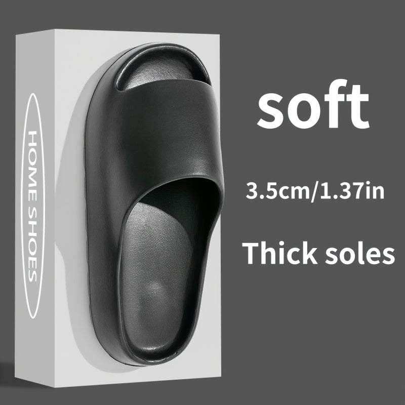 Унисекс мягкие слайды EVA тапочки на slip-on с противоскользящей текстурированной подошвой