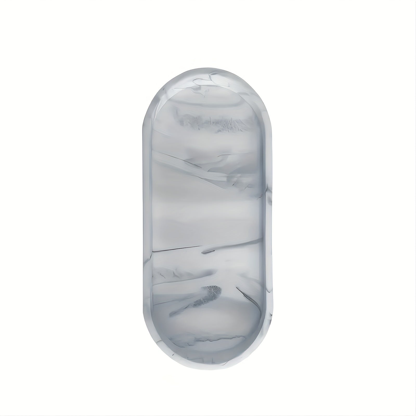 Black Silicone Vanity Tray for Organizing Toiletries Perfume Jewelry