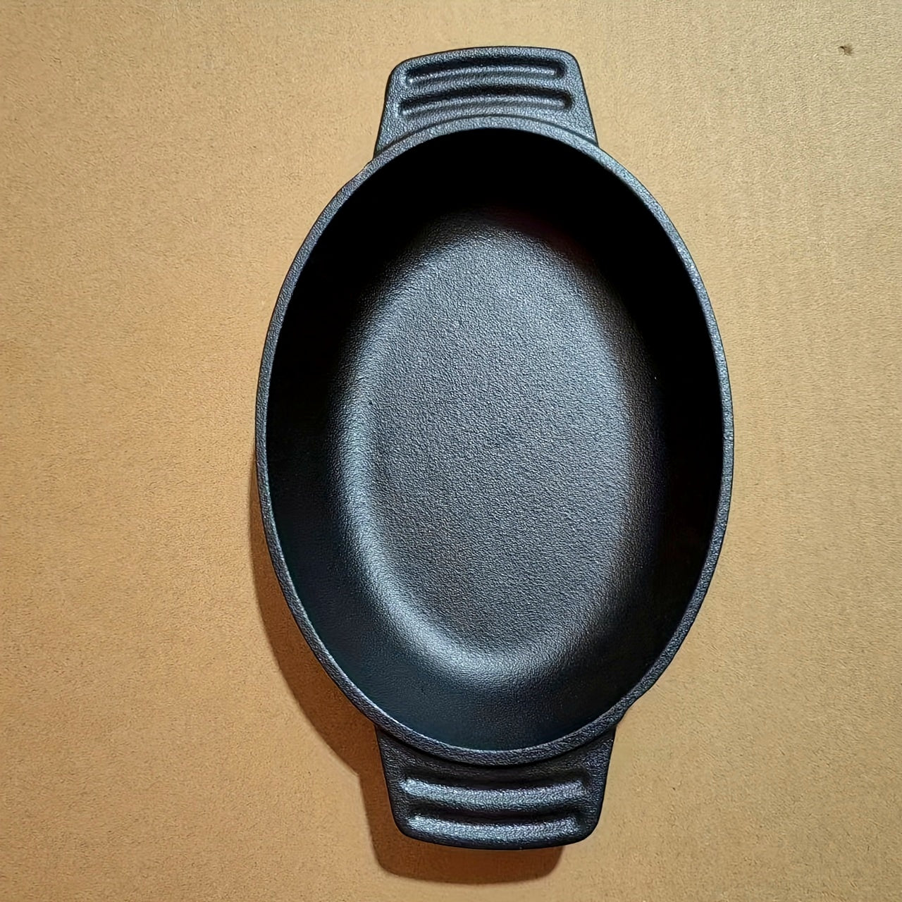 Cast Iron Cookware Set with Double-Ear Small Frying Pan and Barbecue Plate for Home and Commercial Use