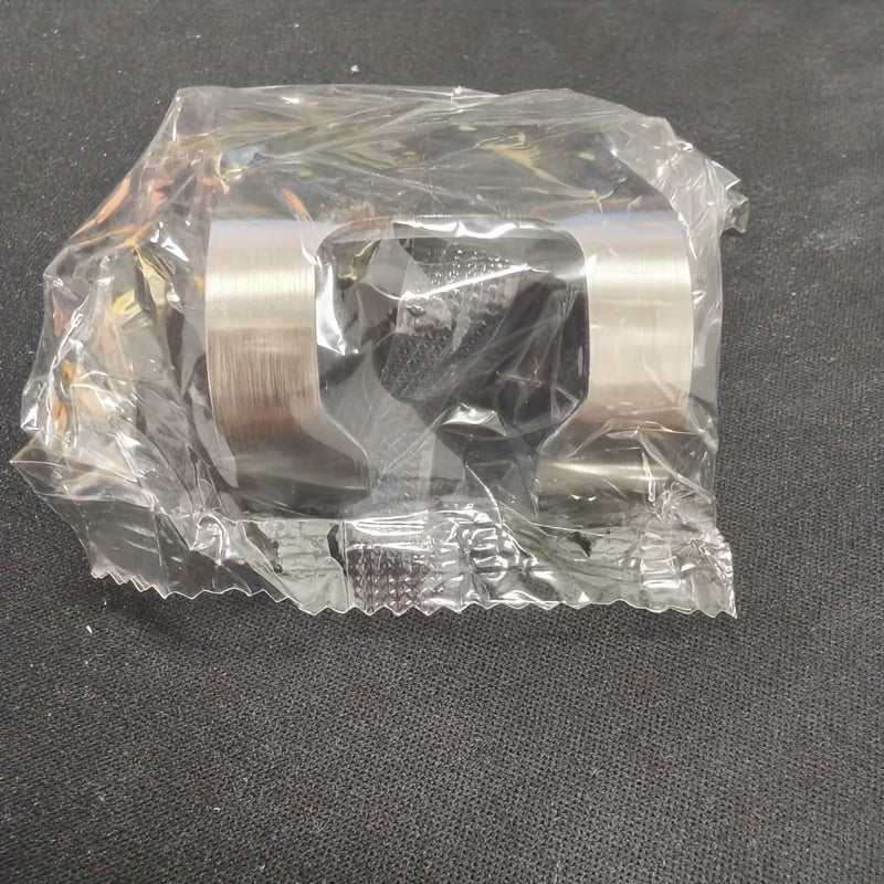 2-Pack Stainless Steel Wall-Mounted Razor Holders No-Drill Adhesive Bathroom