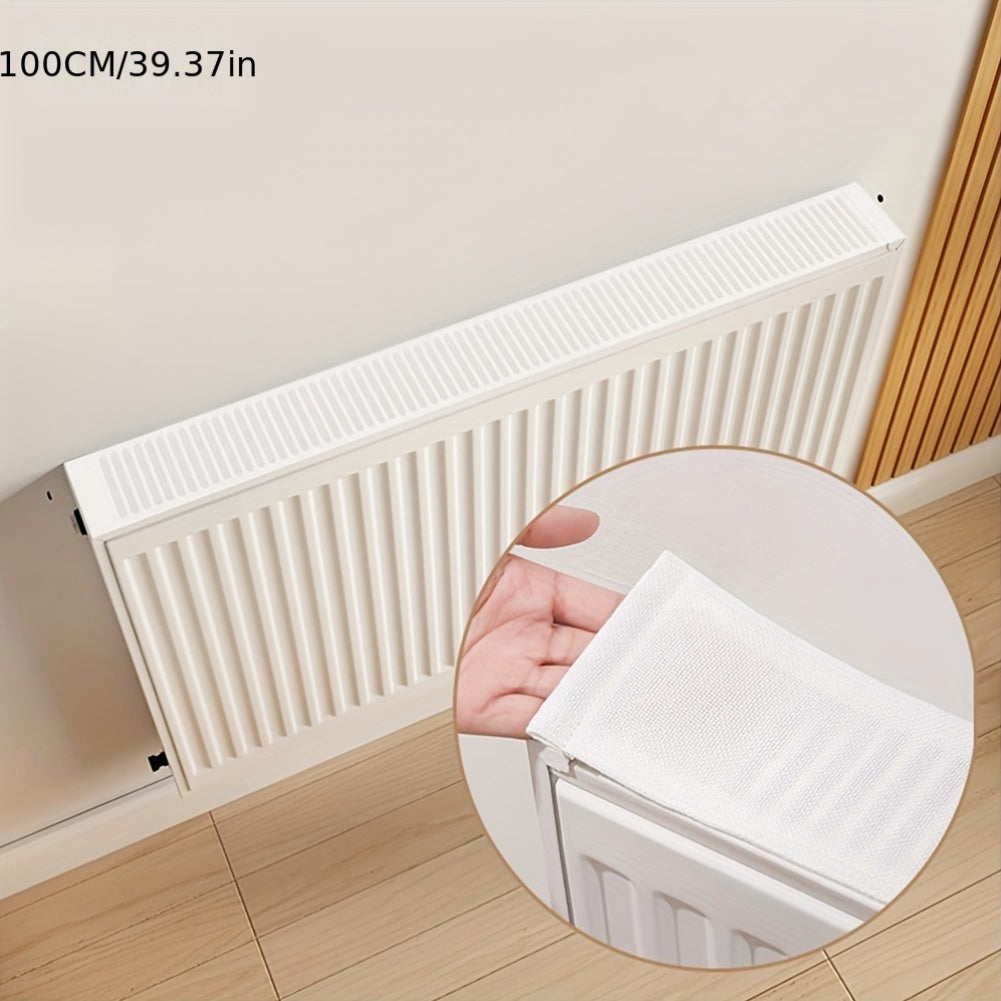 Fabric Radiator Dust Cover 10cm Wide Scratch-Resistant Home Heater Protector