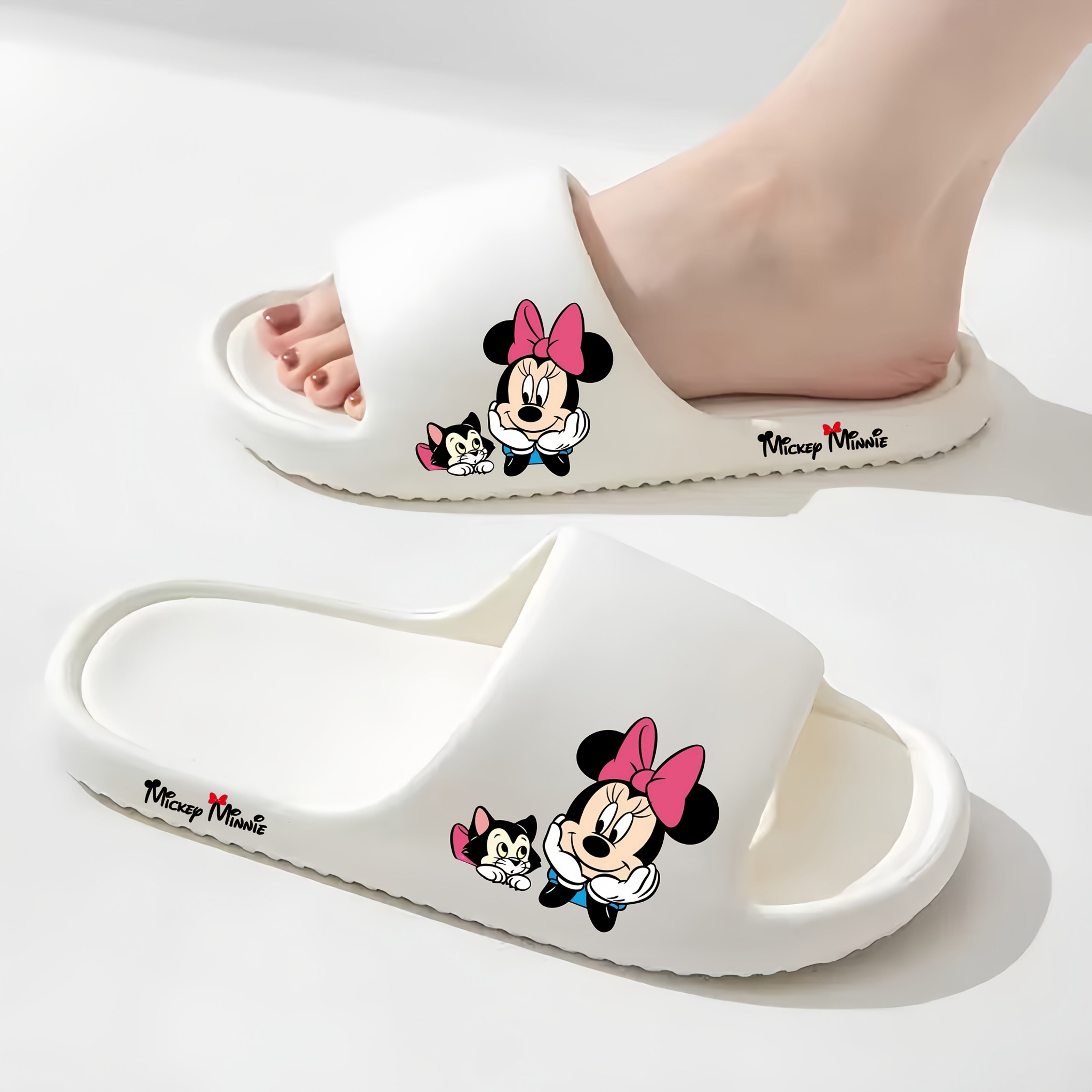 Women's Odorless Plush Slippers, Indoor and Outdoor Sandals for Summer