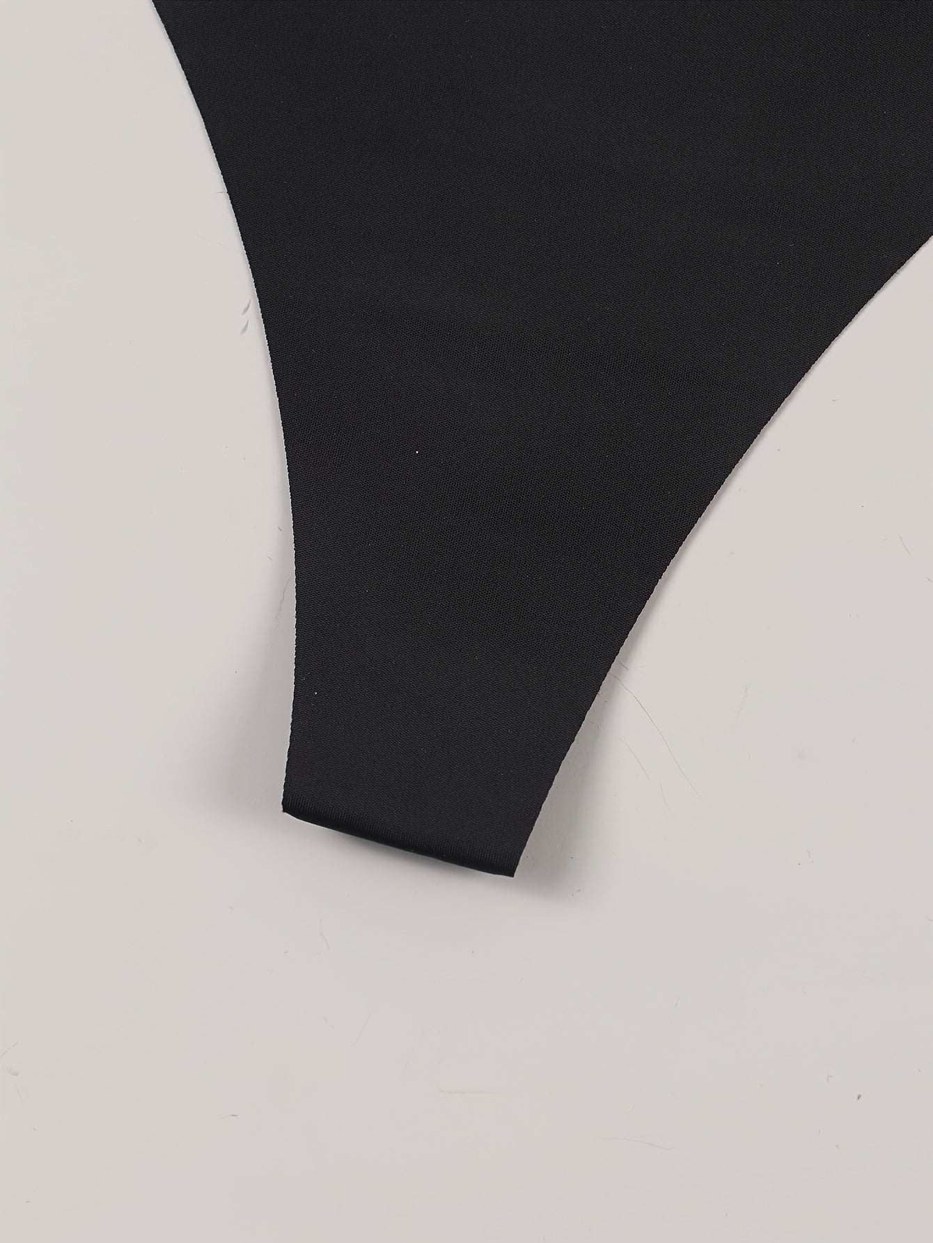 Women's Plus Size Heart Slogan No Show Thong Panty Breathable Comfort