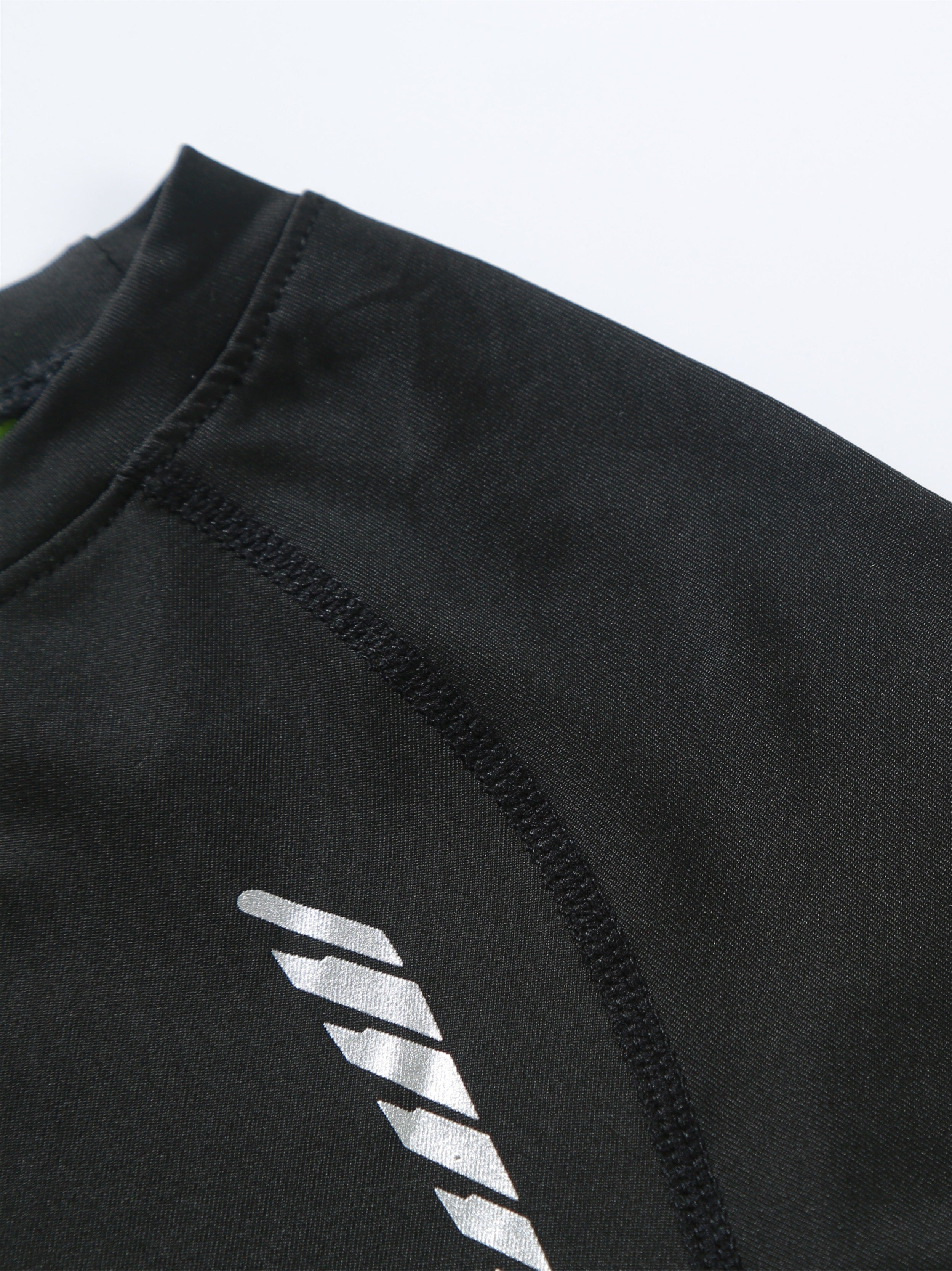 Men's Long Sleeve Sports Set with Compression Pants for Active Wear