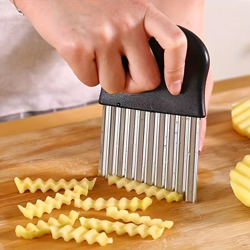 Stainless Steel Vegetable and Fruit Slicer No Batteries Needed