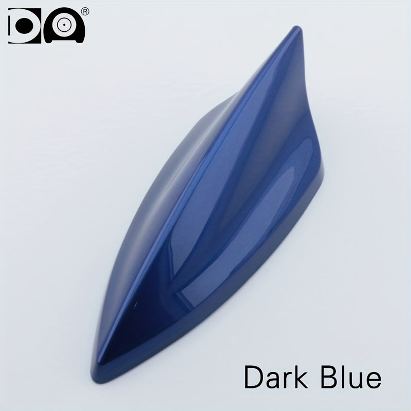 Universal Car Shark Fin Antenna, Multi-Color, Flexible Fit for Many Vehicles