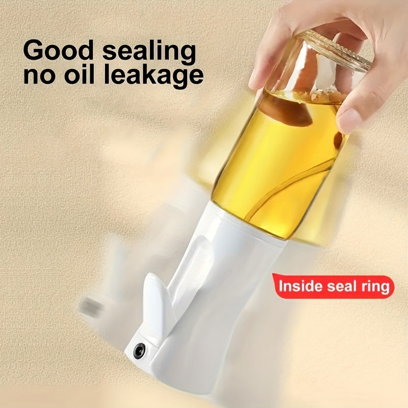 BPA-Free Plastic Oil Sprayer Bottle Dual-Function Olive Oil Mister Dispenser for Cooking and Grilling