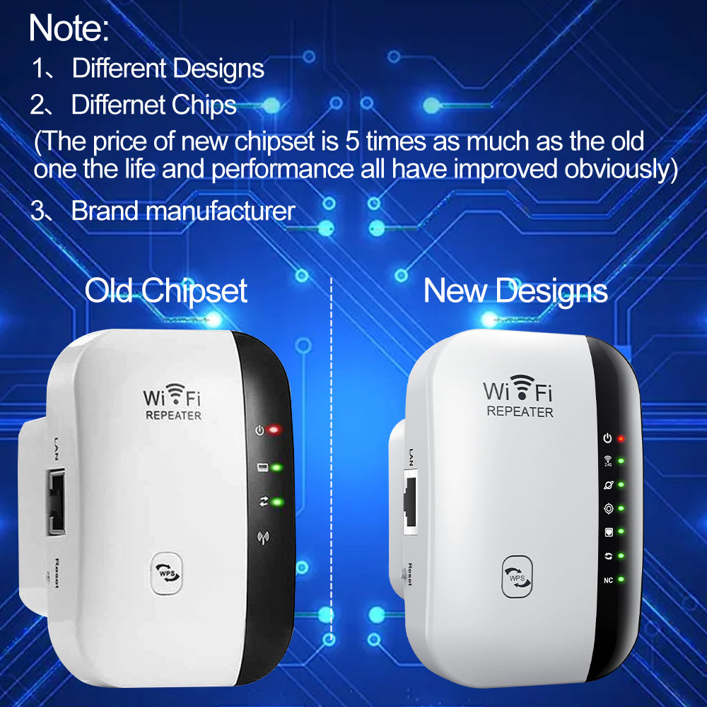 OEKE WiFi takrorlagichi, AQSh vilkasi bilan, uy va ofis uchun WiFi qamrovi, uzoq masofa, super signal, oson ishlatish, ixcham dizayn.