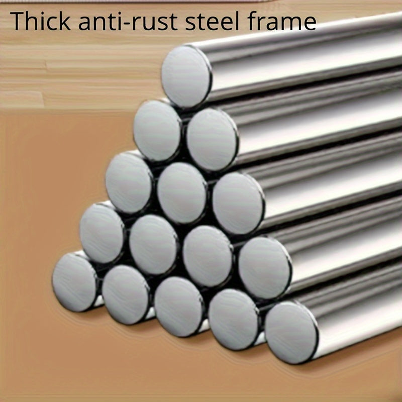 Organizador de ropa interior impermeable con marco de acero, almacenamiento plegable para armario para dormitorios