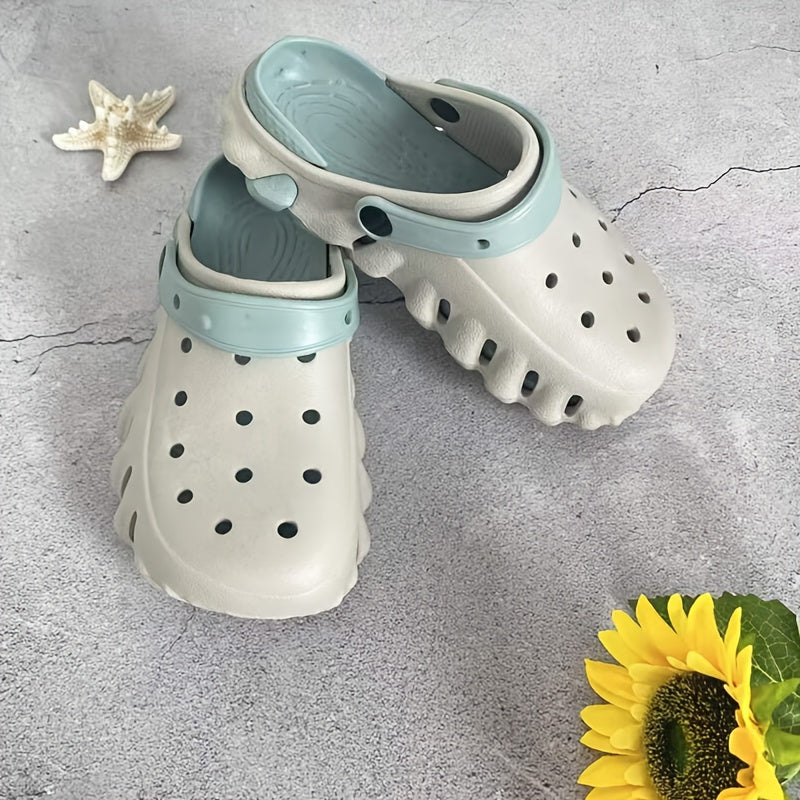 Unisex Summer EVA Clogs Breathable Anti-Odor Beach Garden Shoes