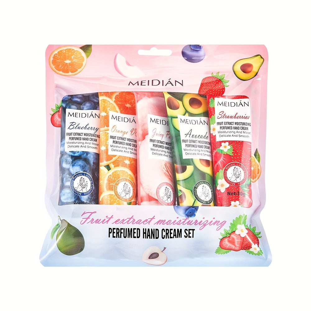 Travel-Sized Hypoallergenic Hand Cream Set for Dry Skin Moisturizing Glycerin Vitamin E