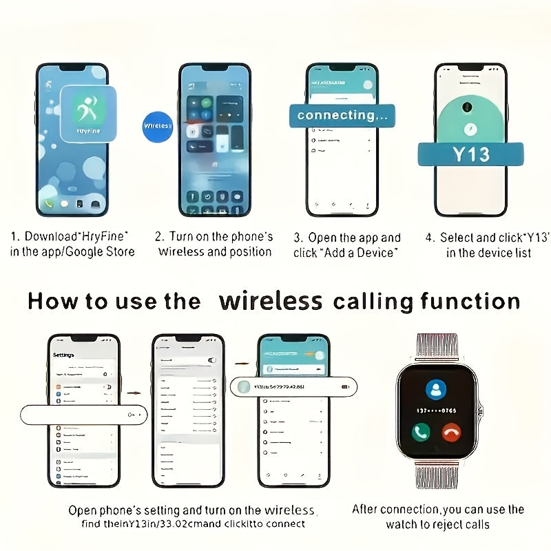 Унисекс смарт-часы с беспроводными звонками, сообщениями, шагомером и фитнес-трекером. Совместимы с iPhone и телефонами на Android. Идеальный подарок на день рождения для мужских друзей.