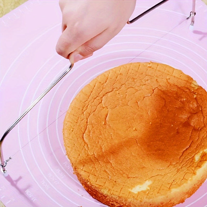 Cortador de pasteles de acero inoxidable de 32,5 cm para pan, pastel, tostadas y horneado