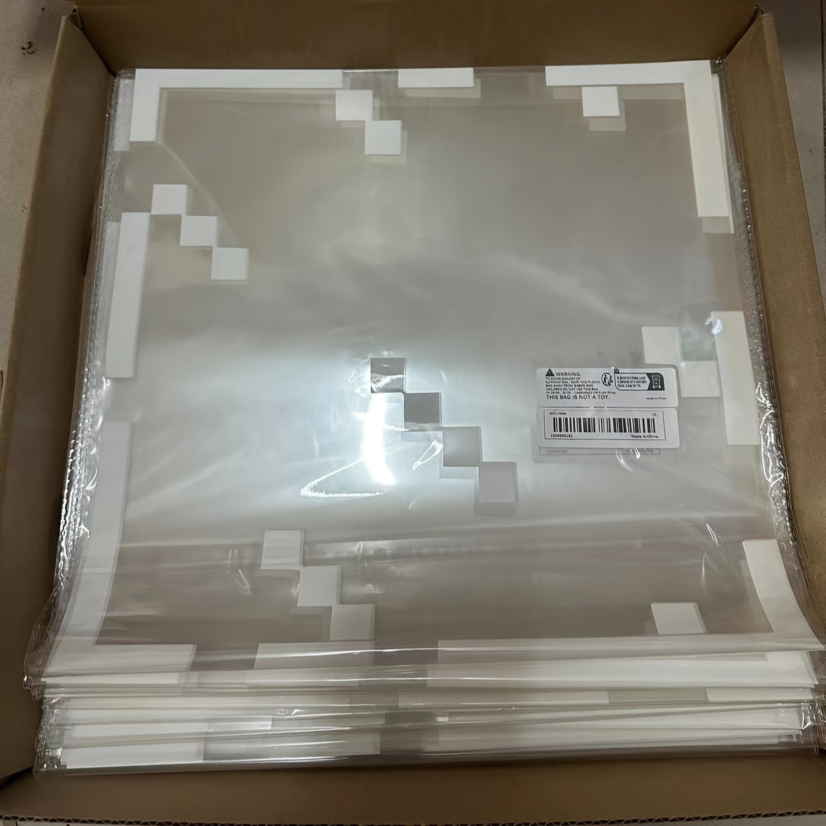 Glass Static Window Stickers Decorative Pixel Wind Self-Adhesive Home Decor