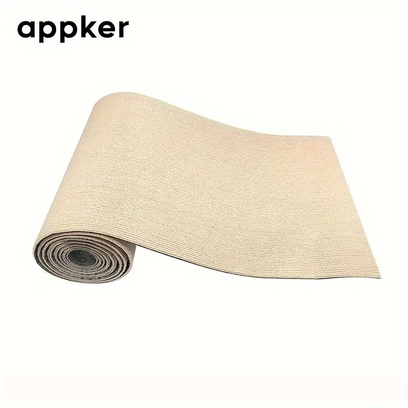 Self-Adhesive Cat Scratching Mat with Dual-Texture Polyester Sofa Protector