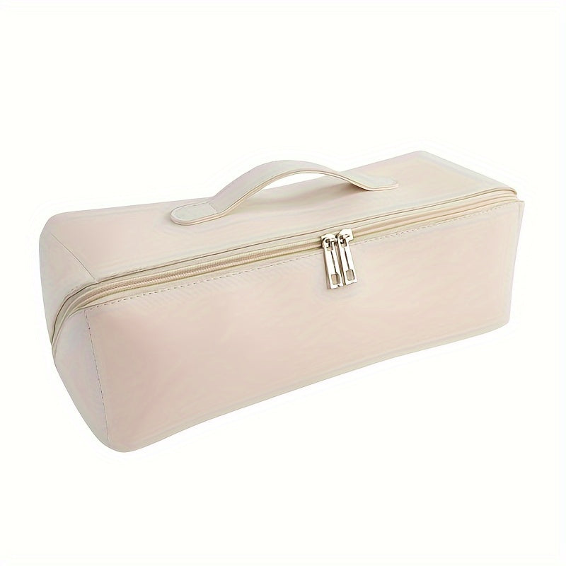 Travel Hair Dryer and Styling Tool Storage Bag Hypoallergenic PU Compact Organizer