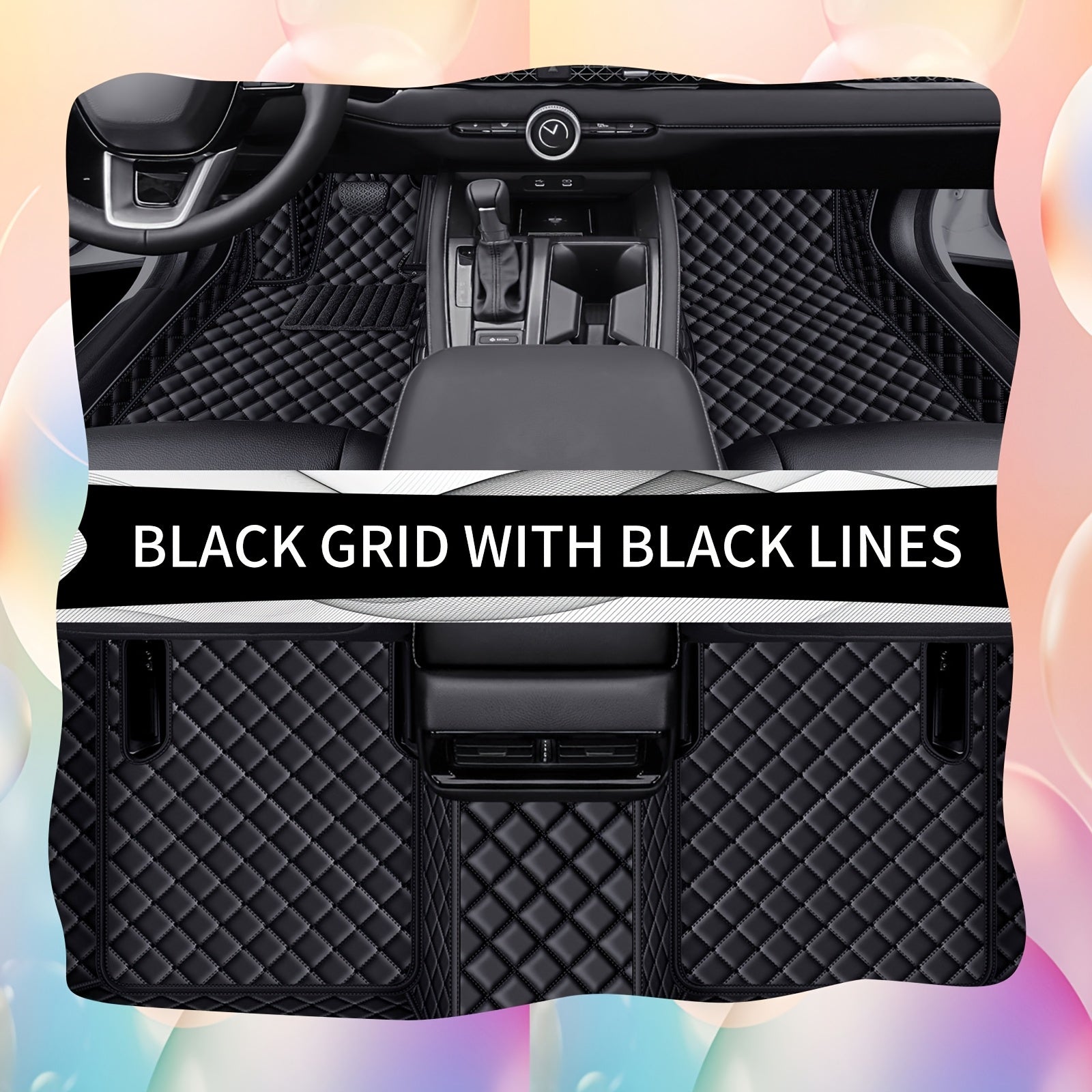 Luxury Faux Leather Car Floor Mats for Changan X5 Plus 2024 Left-Hand Drive