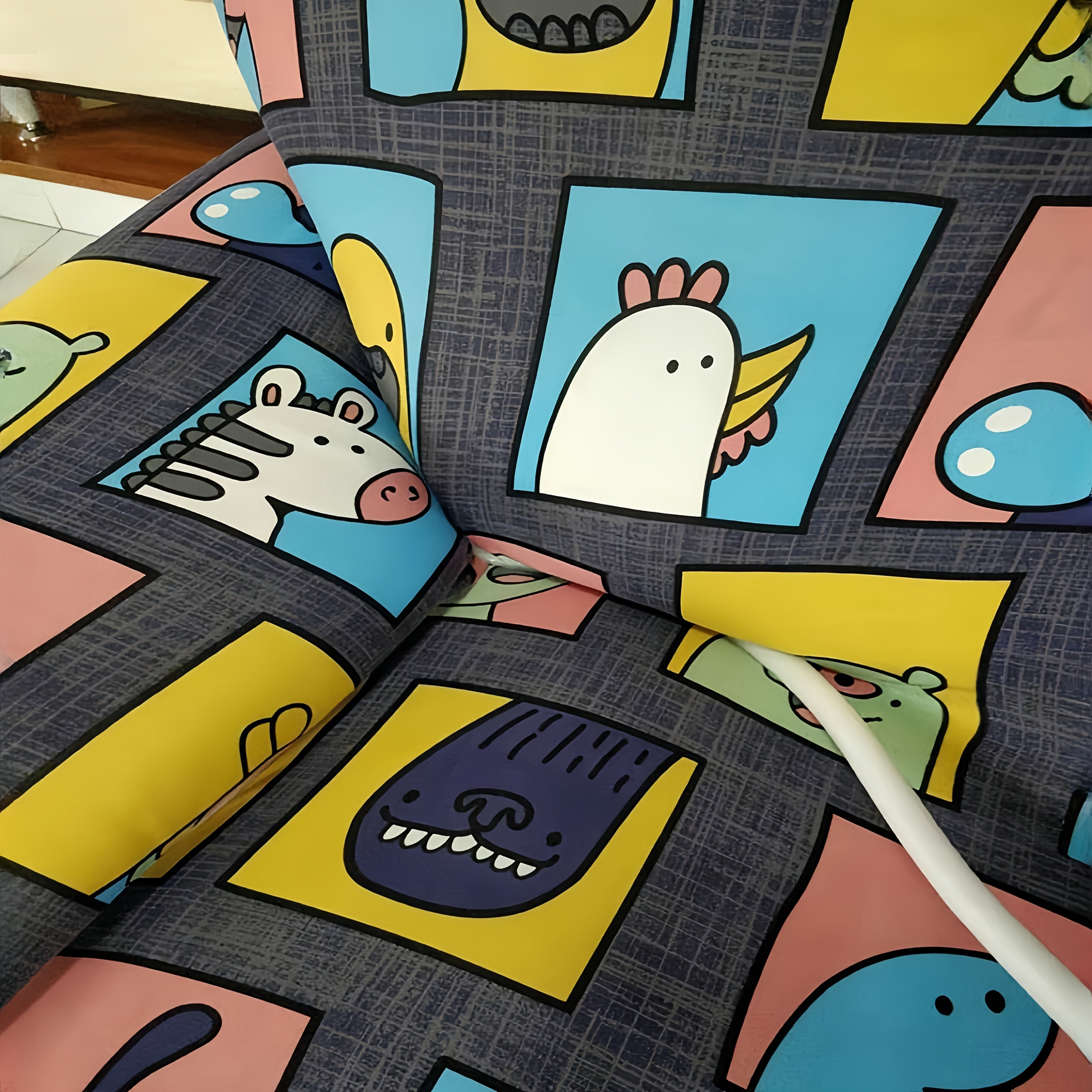 6/12pcs Anti-Slip Foam Bars for Sofa and Bed Covers, 3x30cm