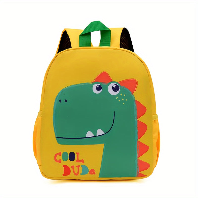 Kids Animal Cartoon Backpack for Boys and Girls Ultra Light Load-Reducing Nylon