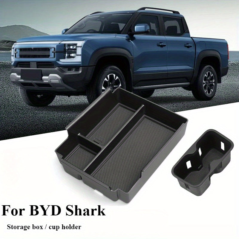 2 dona avtomobil markaz konsoli qulayligi uchun quloqchalar saqlash qutisi tashkilotchisi stakan tutqichli plastinka ABS bardoshli, oson o'rnatiladi