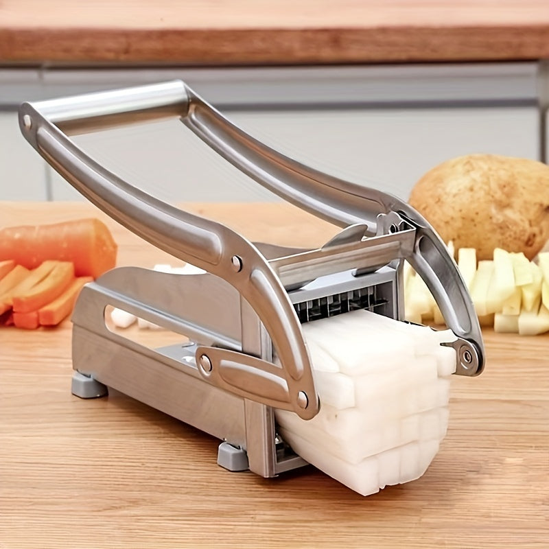 Multifunctional Stainless Steel Vegetable Cutter for Dicing Potatoes and French Fries