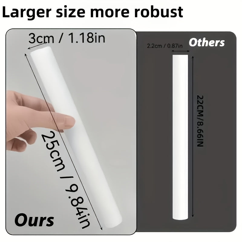 White Foam Sticks for Sofa Covers and Furniture Gaps Elastic Gripper Strips Reinforcement Bars