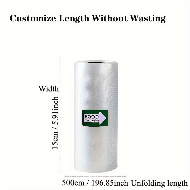 Bolsas de sellado al vacío para conservación de alimentos, aptas para carne y filete, seguras para sous vide