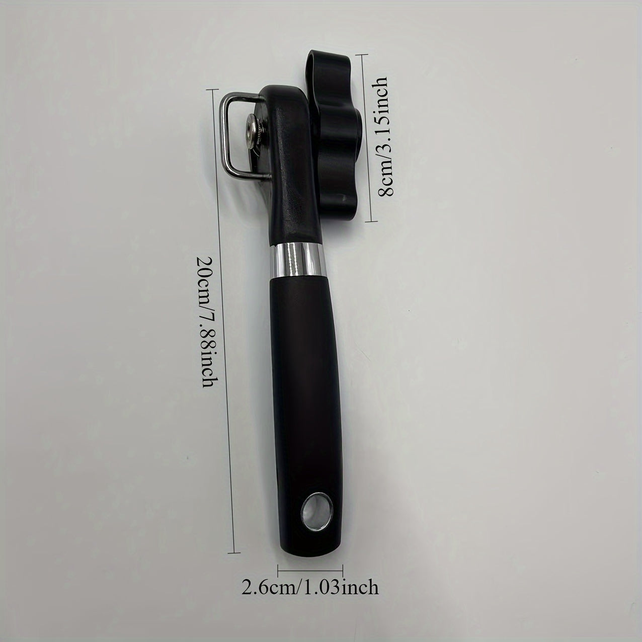 Durable Plastic and Metal Can Opener Stainless Steel Easy-Open Kitchen Tool