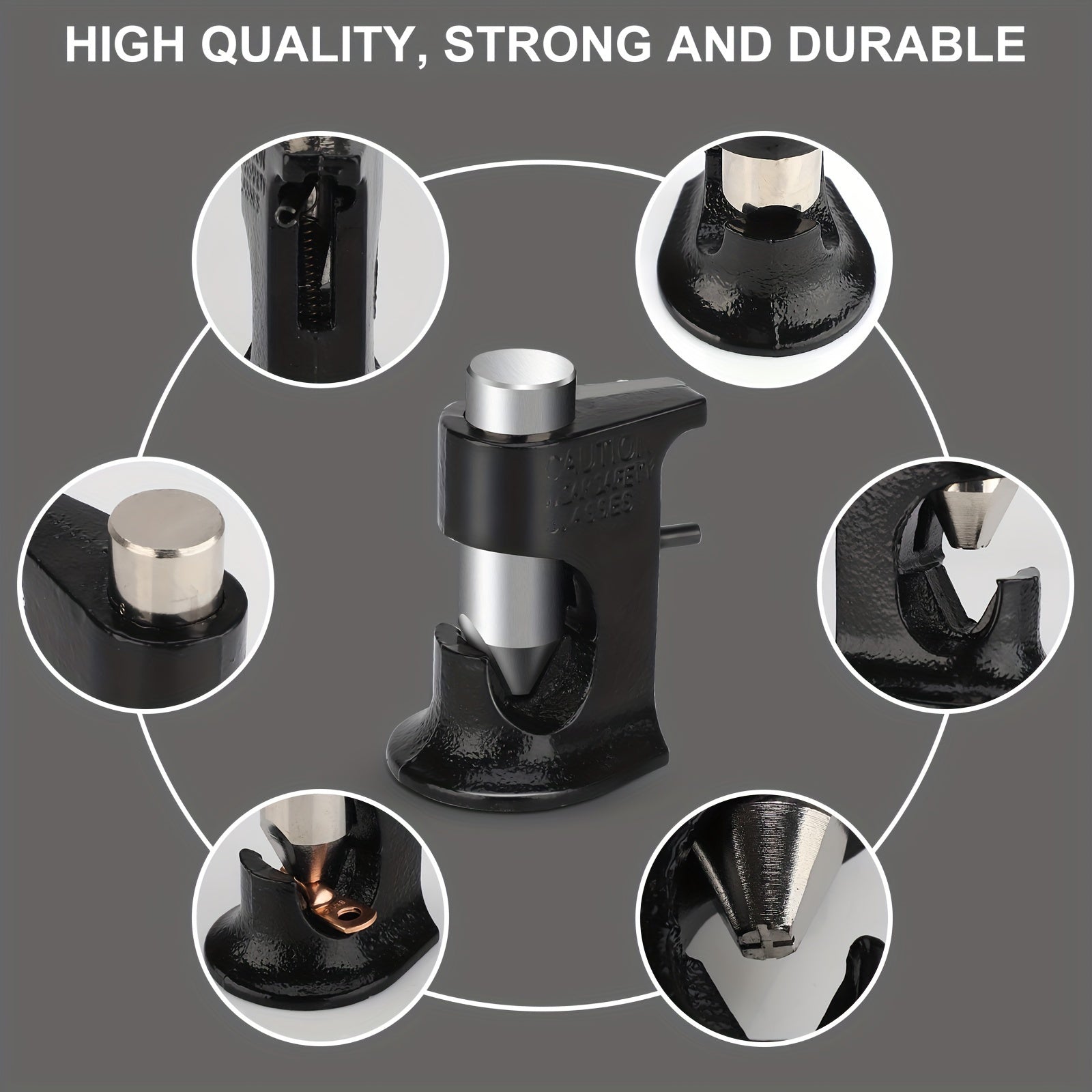 Electrician Wire Terminal Crimper Pliers for 16 to 3/0 AWG Copper