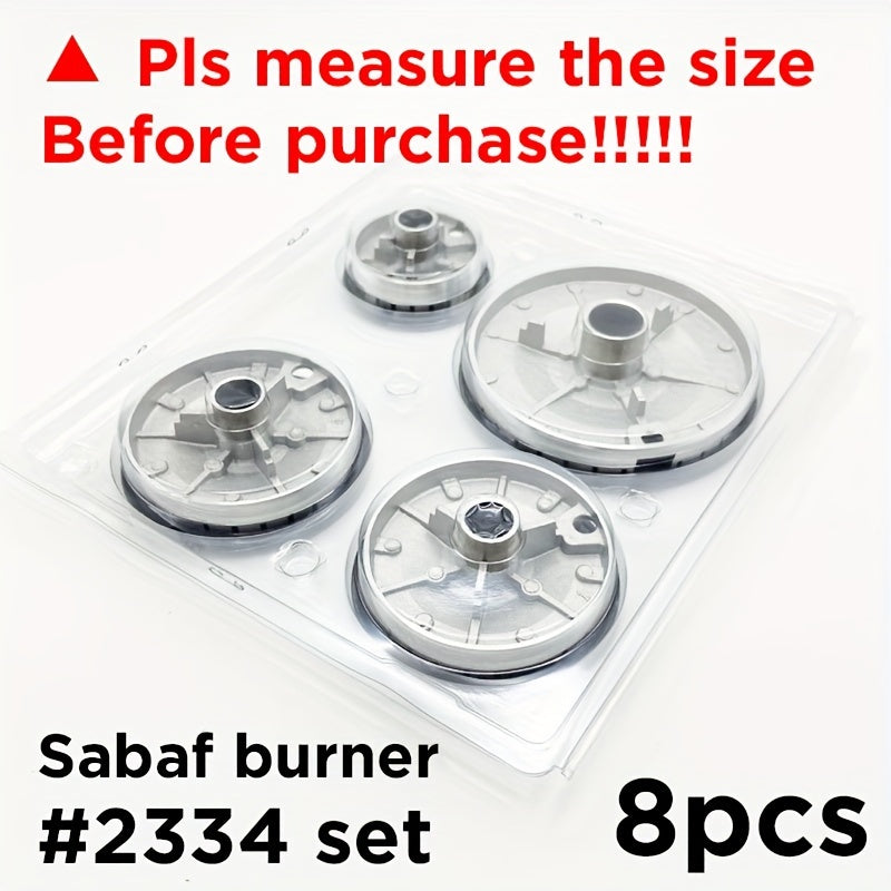 Tapa de quemador de estufa de gas y accesorios para reemplazo de horno