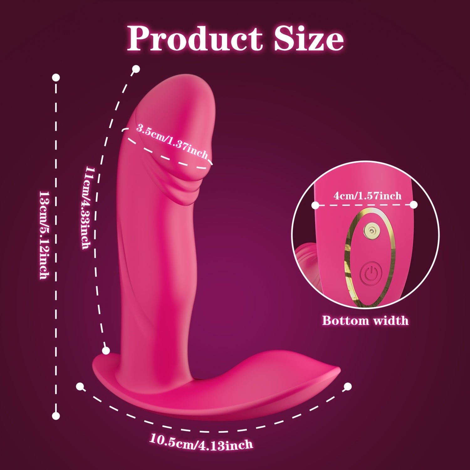 Female Clitoris Stimulator Vagina Massager Wireless APP Control Sex Toy