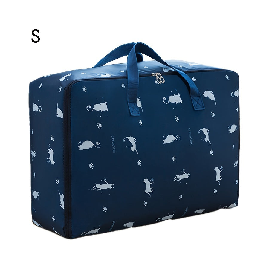 Large Capacity Waterproof Oxford Cloth Storage Bag for Clothes Bedding Toys Household Organization