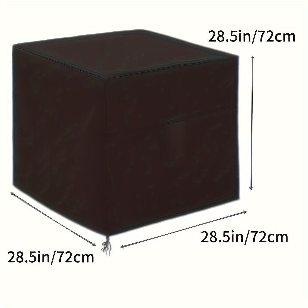 Funda para aire acondicionado de todas las estaciones, impermeable, a prueba de polvo y viento, con bolsa de almacenamiento