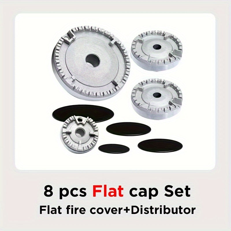 Tapa de quemador de estufa de gas y accesorios para reemplazo de horno