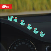 6 dona Yorituvchi O'rdak Avtomobil Ichki Dekoratsiyalari Markaziy Konsol Aksesuarlar