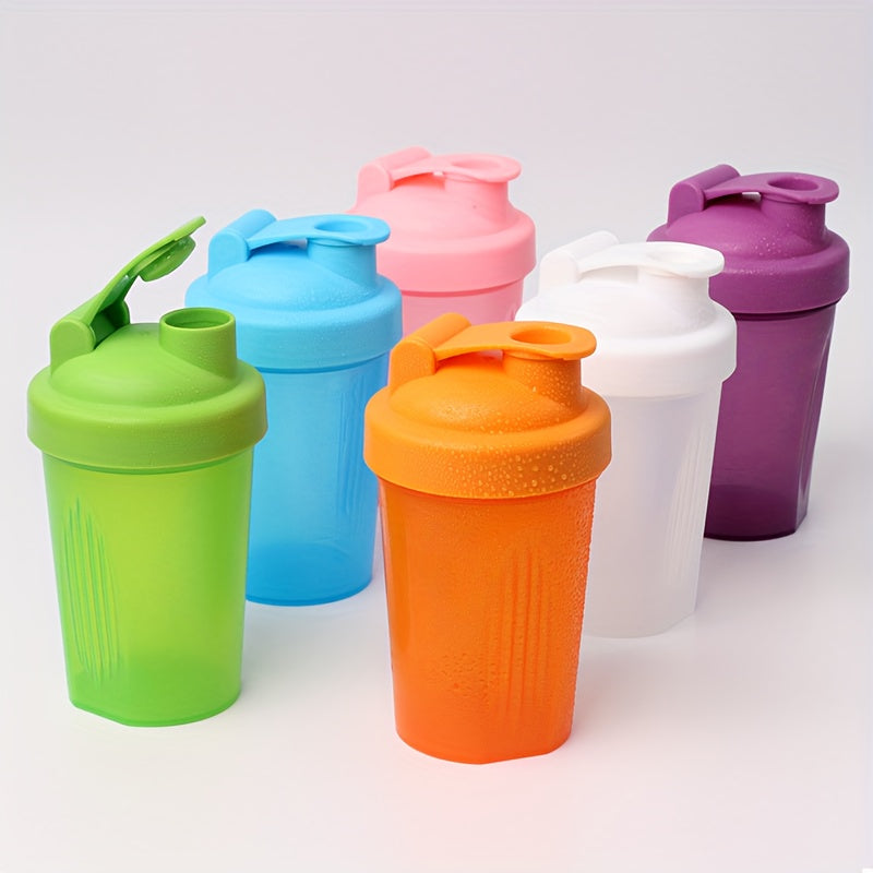 13.5oz Multicolor BPA-Free Shaker Bottle with Stirring Ball for Workout Supplements
