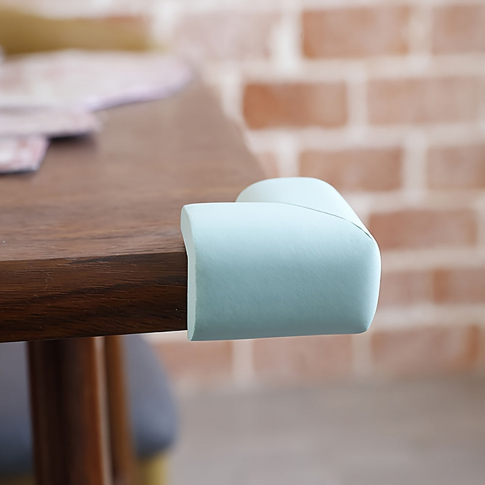 Package of 10 Soft Right Angle Corner Protectors for Chairs and Cabinets