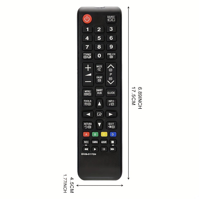 Universal Infrared TV Remote Control Compatible with Samsung BN59-01175N 2023