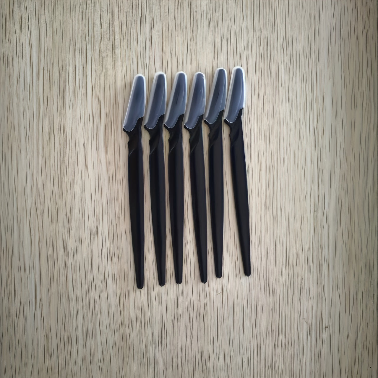 Unisex Facial Hair Removal Razors 12pcs Safety Cover Precision Trimmer